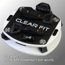 Виброплатформа Clear Fit CF-PLATE Compact 201 WHITE  - магазин СпортДоставка. Спортивные товары интернет магазин в Железногорске 