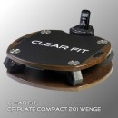 Виброплатформа Clear Fit CF-PLATE Compact 201 WENGE - магазин СпортДоставка. Спортивные товары интернет магазин в Железногорске 