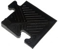 Уголок для резинового бордюра,черный,толщина 12 мм MB Barbell MB-MatB-Cor12  - магазин СпортДоставка. Спортивные товары интернет магазин в Железногорске 