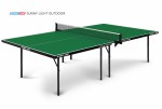 Теннисный стол всепогодный Start-Line Sunny Light Outdoor green облегченный вариант 6015-1 s-dostavka - магазин СпортДоставка. Спортивные товары интернет магазин в Железногорске 