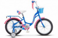 Детский велосипед Stels Jolly 16" V010 синий розовый 2022 - магазин СпортДоставка. Спортивные товары интернет магазин в Железногорске 
