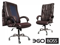 Офисное массажное кресло EGO BOSS EG1001 BORDO в комплектации ELITE и PREMIUM - магазин СпортДоставка. Спортивные товары интернет магазин в Железногорске 