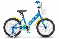Детский велосипед Stels Captain 16" V010 синий 2022 - магазин СпортДоставка. Спортивные товары интернет магазин в Железногорске 
