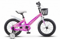 Детский велосипед Stels Pilot-150 16" V010 розовый 2022 - магазин СпортДоставка. Спортивные товары интернет магазин в Железногорске 
